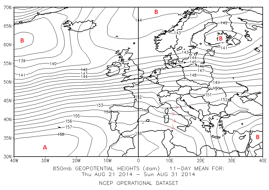 fig 5c - 21_31 agosto 2014 850 hPa